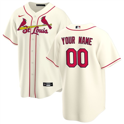Men's St.Louis Cardinals Customized Stitched Jersey